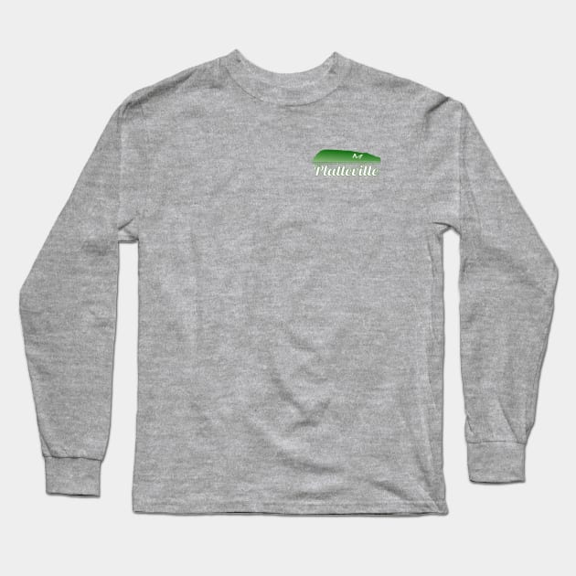 Mini Platteville Green Long Sleeve T-Shirt by Pvegas Memes